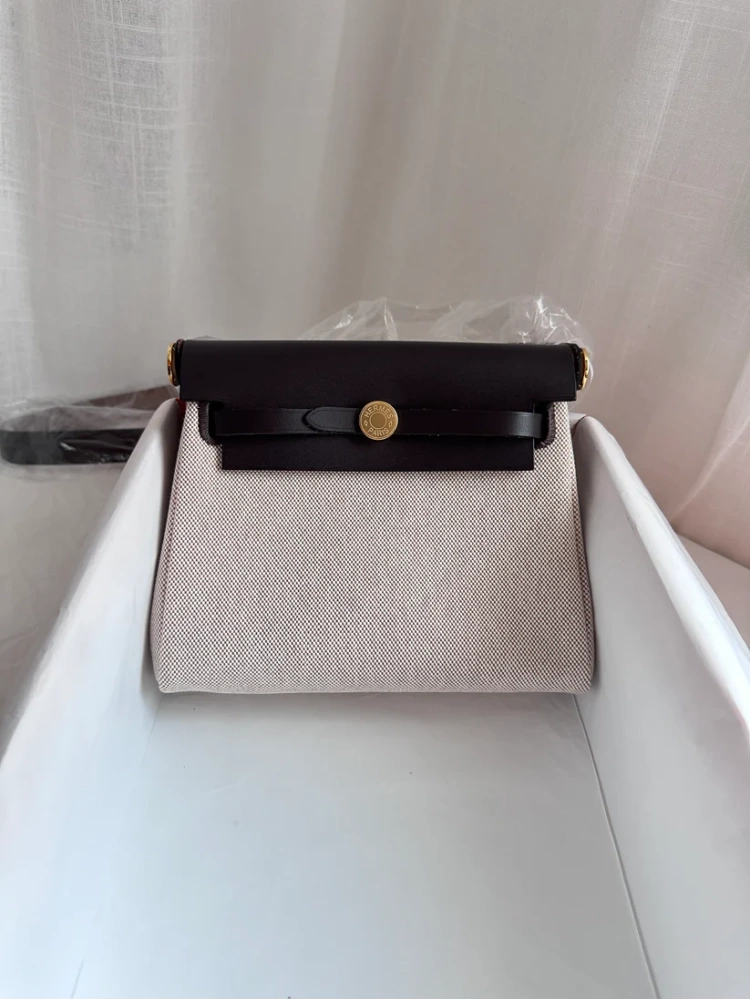 MINI HERBAG Ecru/Beige/Ebene GHW