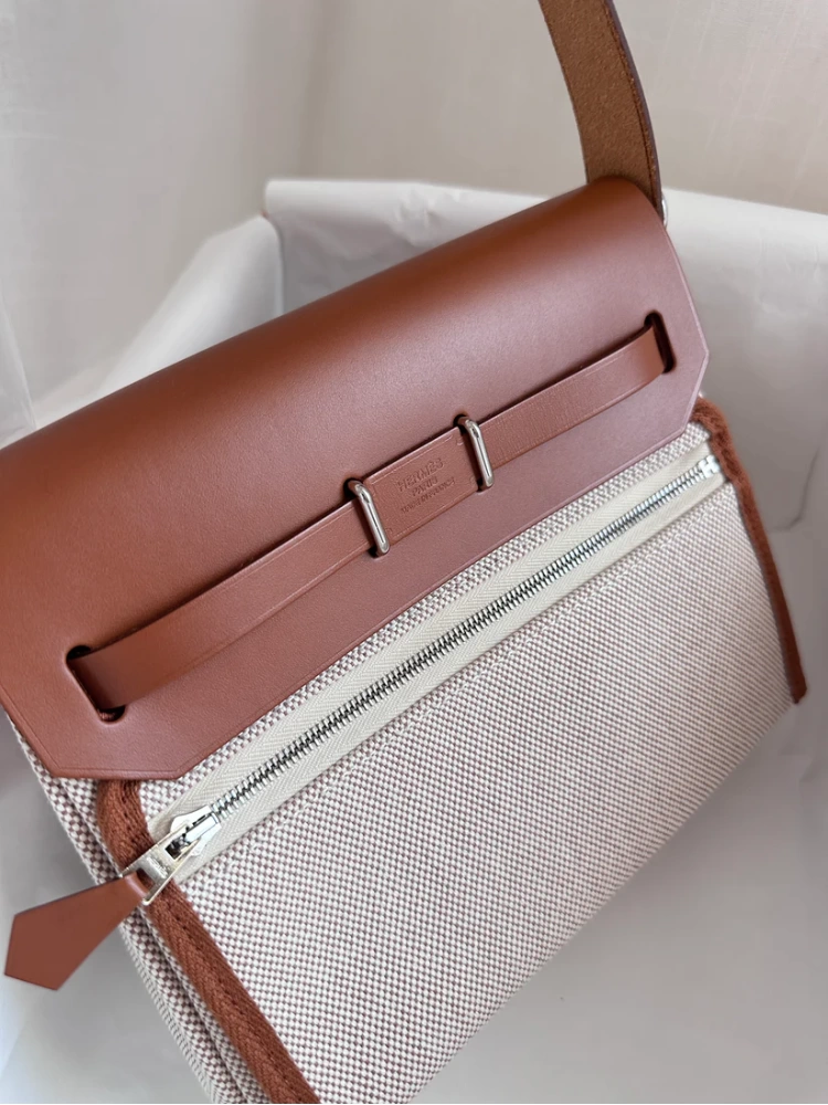 MINI HERBAG Ecru/Beige/Fauve PHW