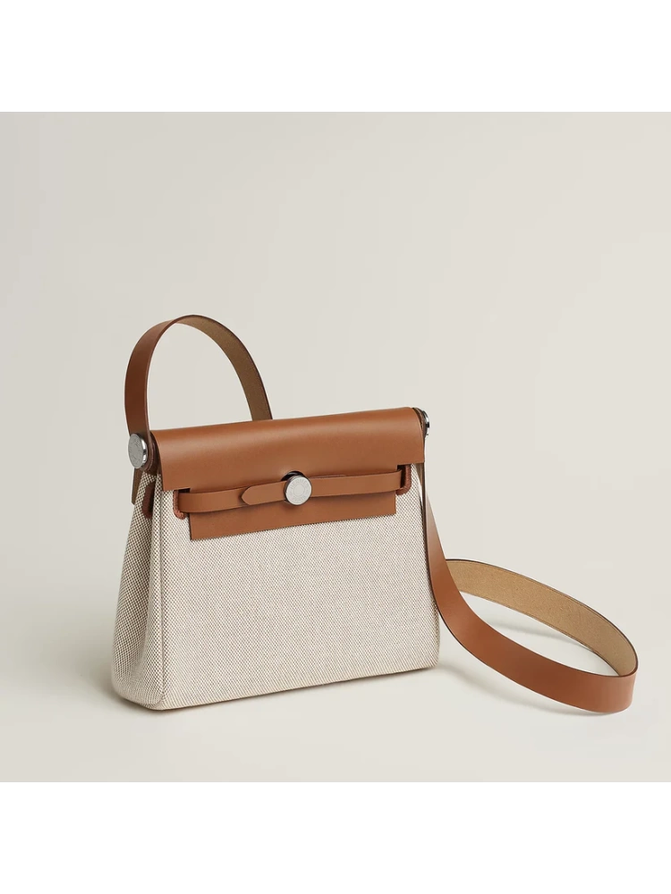 MINI HERBAG Ecru/Beige/Fauve PHW