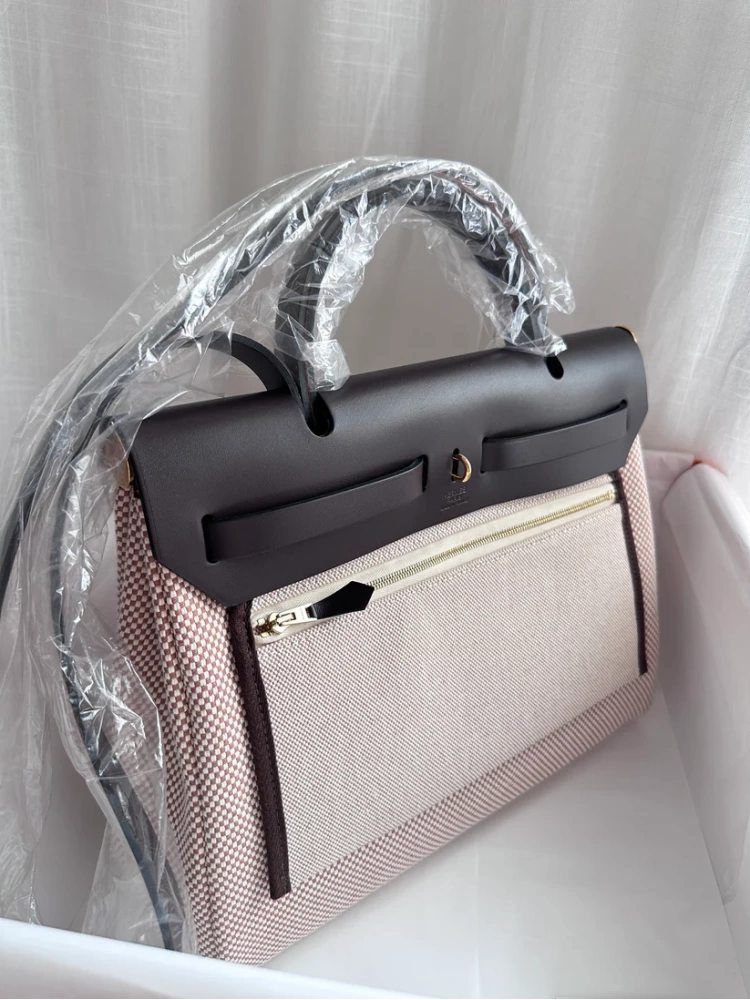HERBAG 31 Ecru/Beige/Ebene GHW