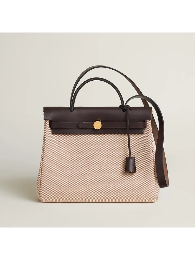HERBAG 31 Ecru/Beige/Ebene GHW