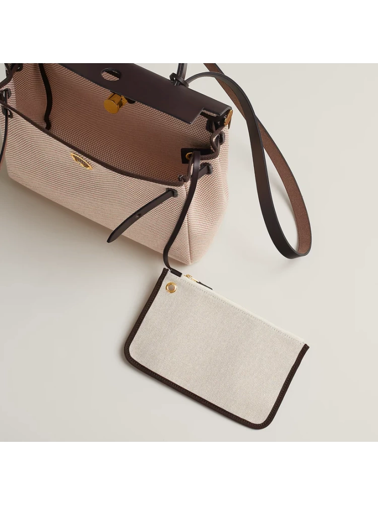 HERBAG 31 Ecru/Beige/Ebene GHW