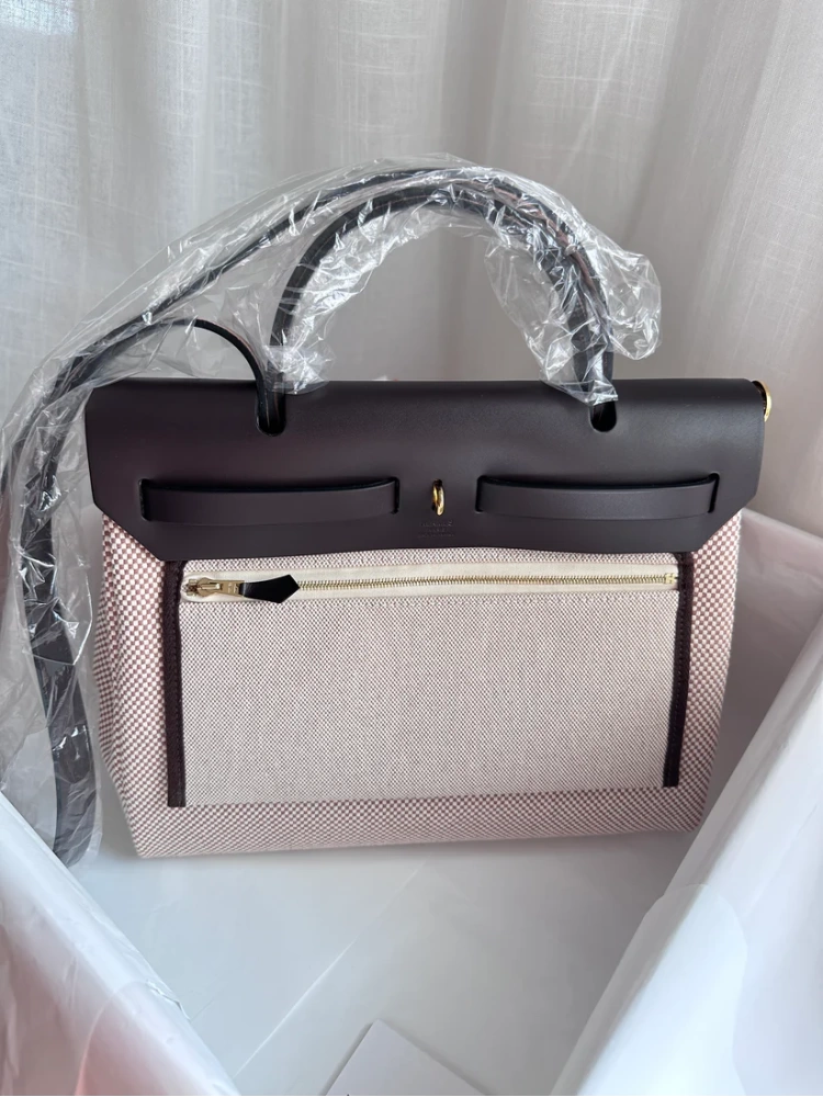 HERBAG 31 Ecru/Beige/Ebene GHW