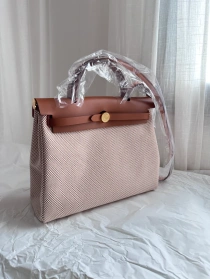 HERBAG 31 Ecru/Beige/Fauve GHW